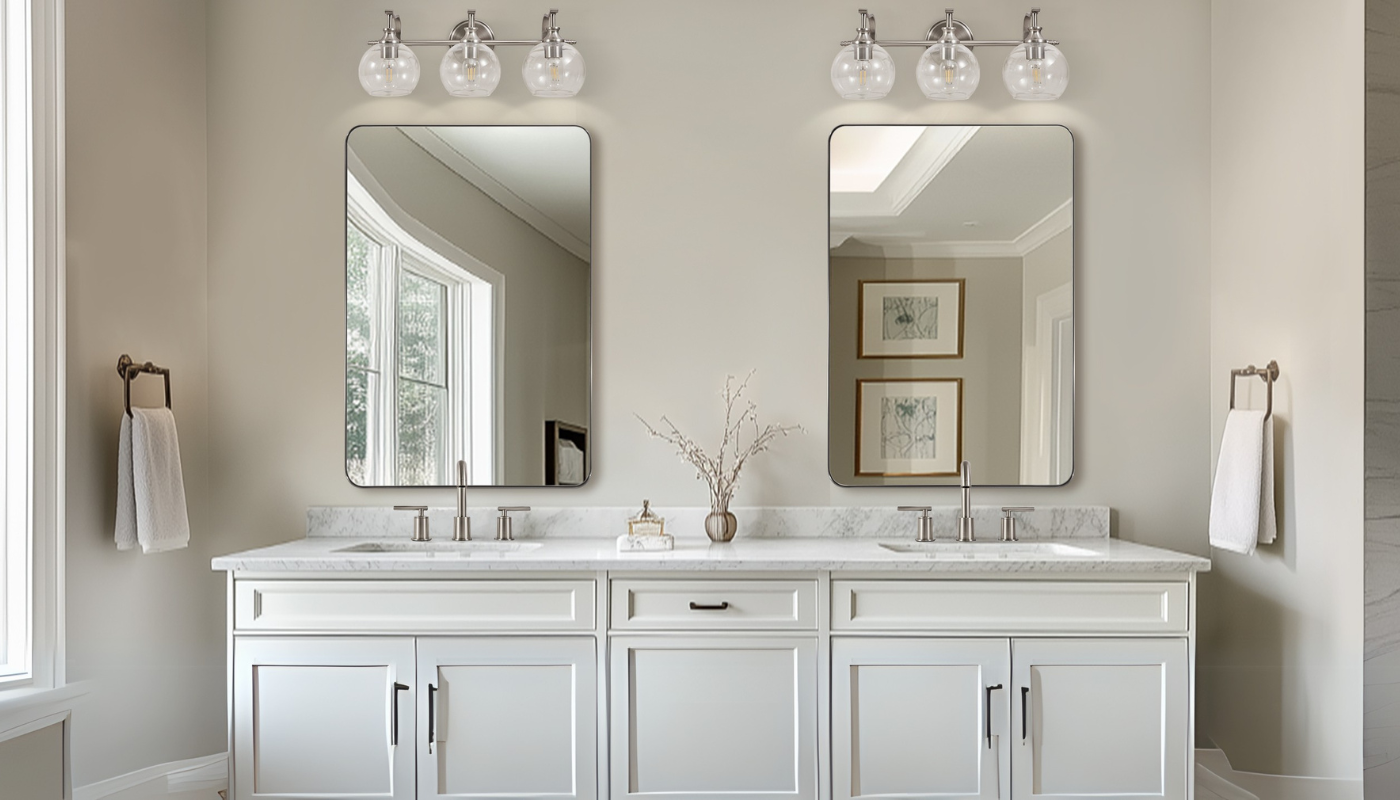 Bathroom Size Guide: Perfect Dimensions for Double Mirror Bathroom