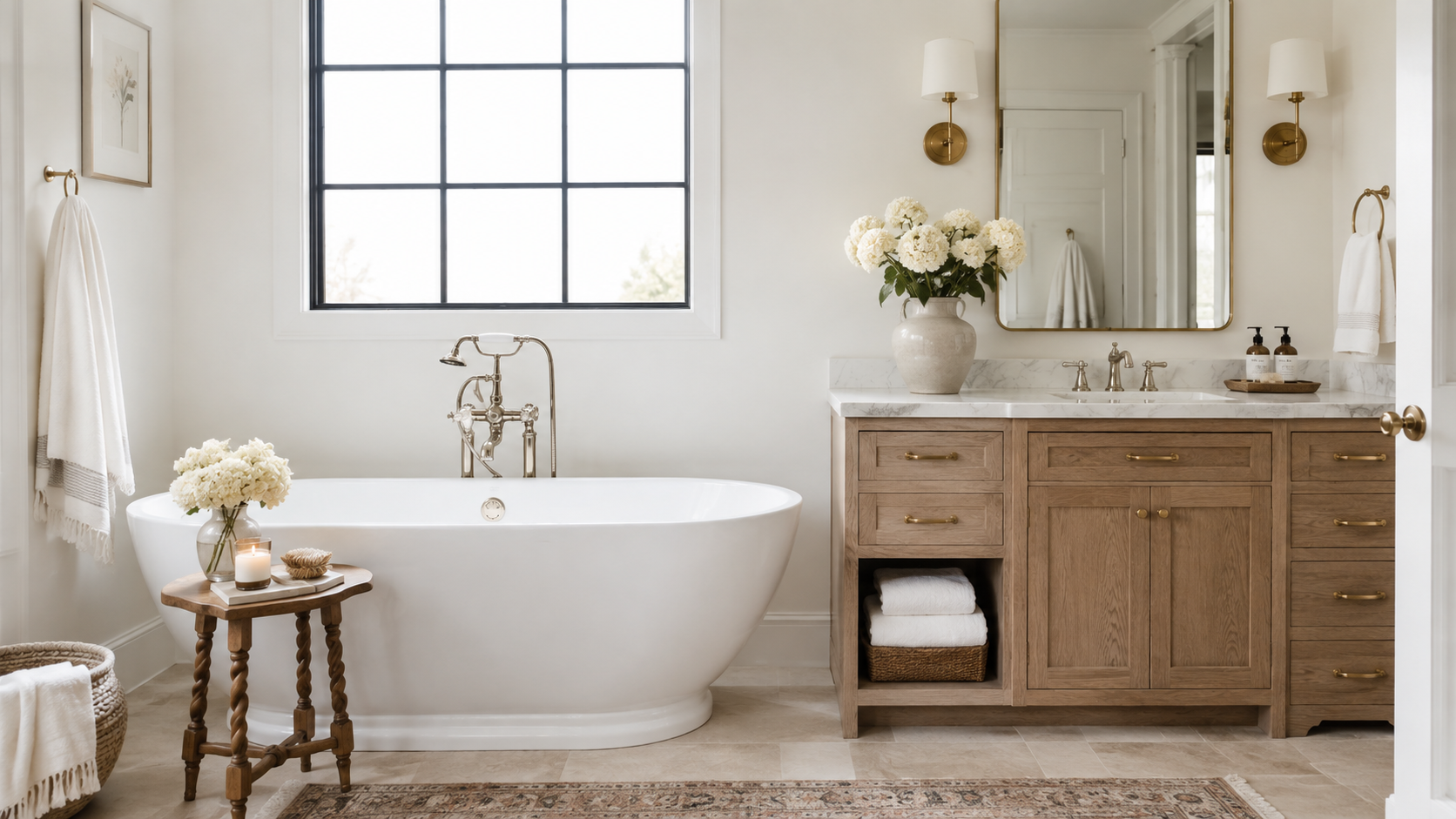 20 Rustic Bathrooms Ideas That Give Us Chic Log Cabin Vibes