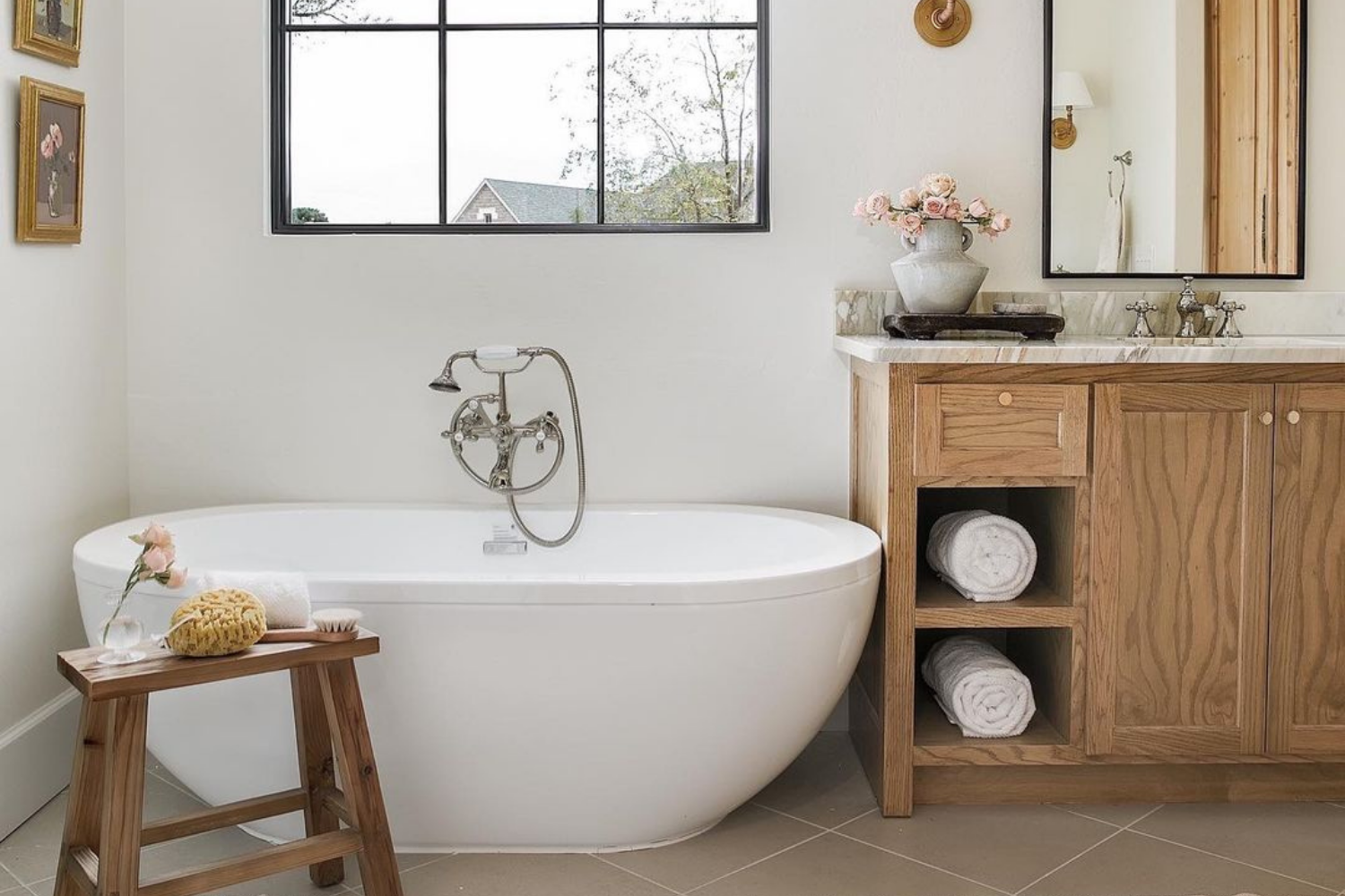 20 Rustic Bathroom Ideas for Chic Farmhouse Vibes, image size:1500x1000