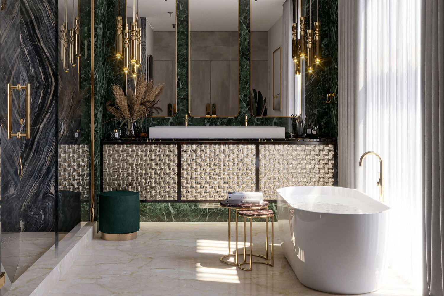 20 Green Bathrooms Ideas That Will Make You Want to Redo Yours