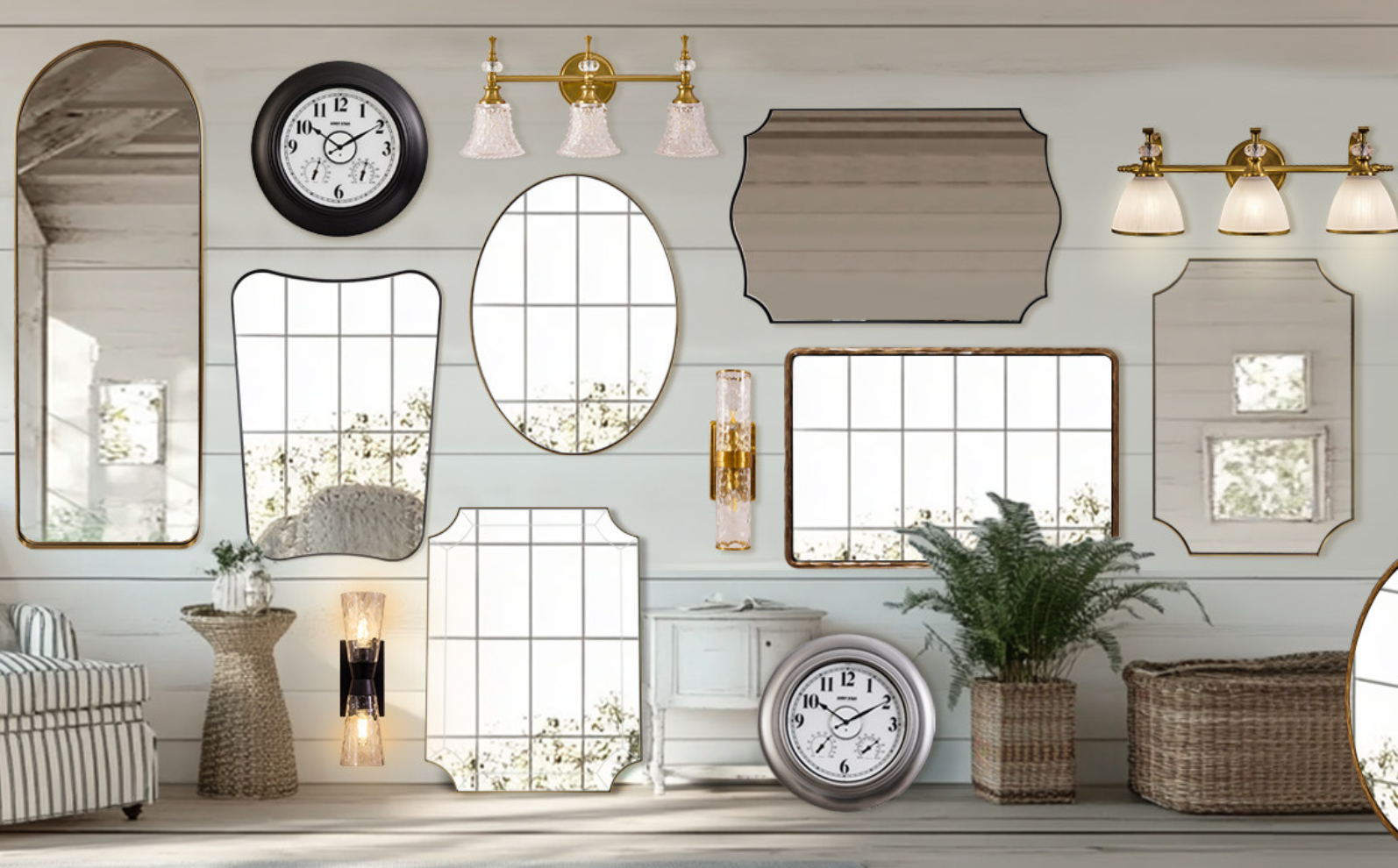 Mirror Shapes & Styles: Find the Perfect Fit for Your Space