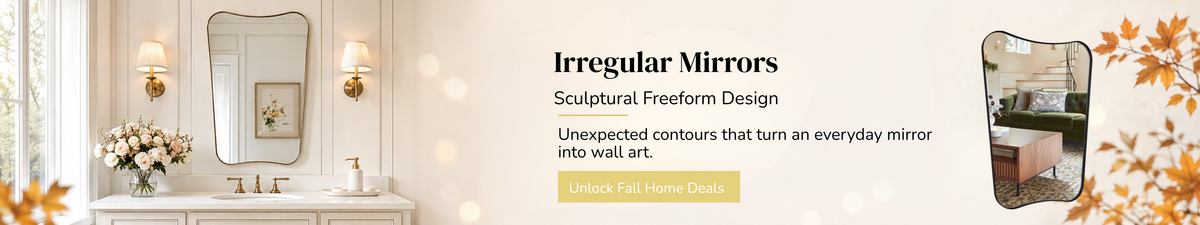 Irregular Shape Mirror