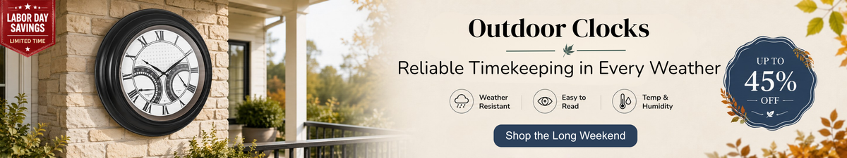 Outdoor Wall Clocks