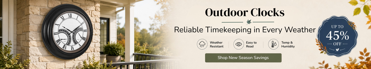 Outdoor Wall Clocks