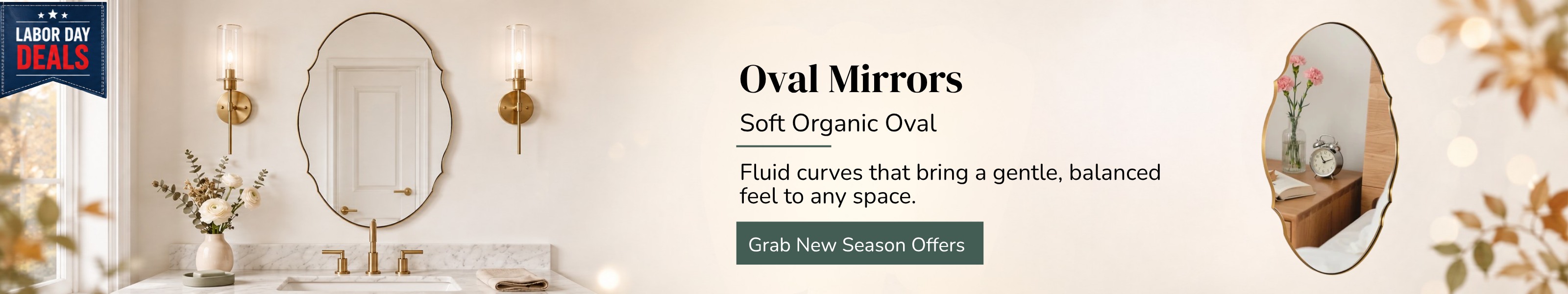 Oval Wall Mirrors