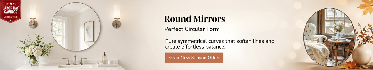 Round Wall Mirrors