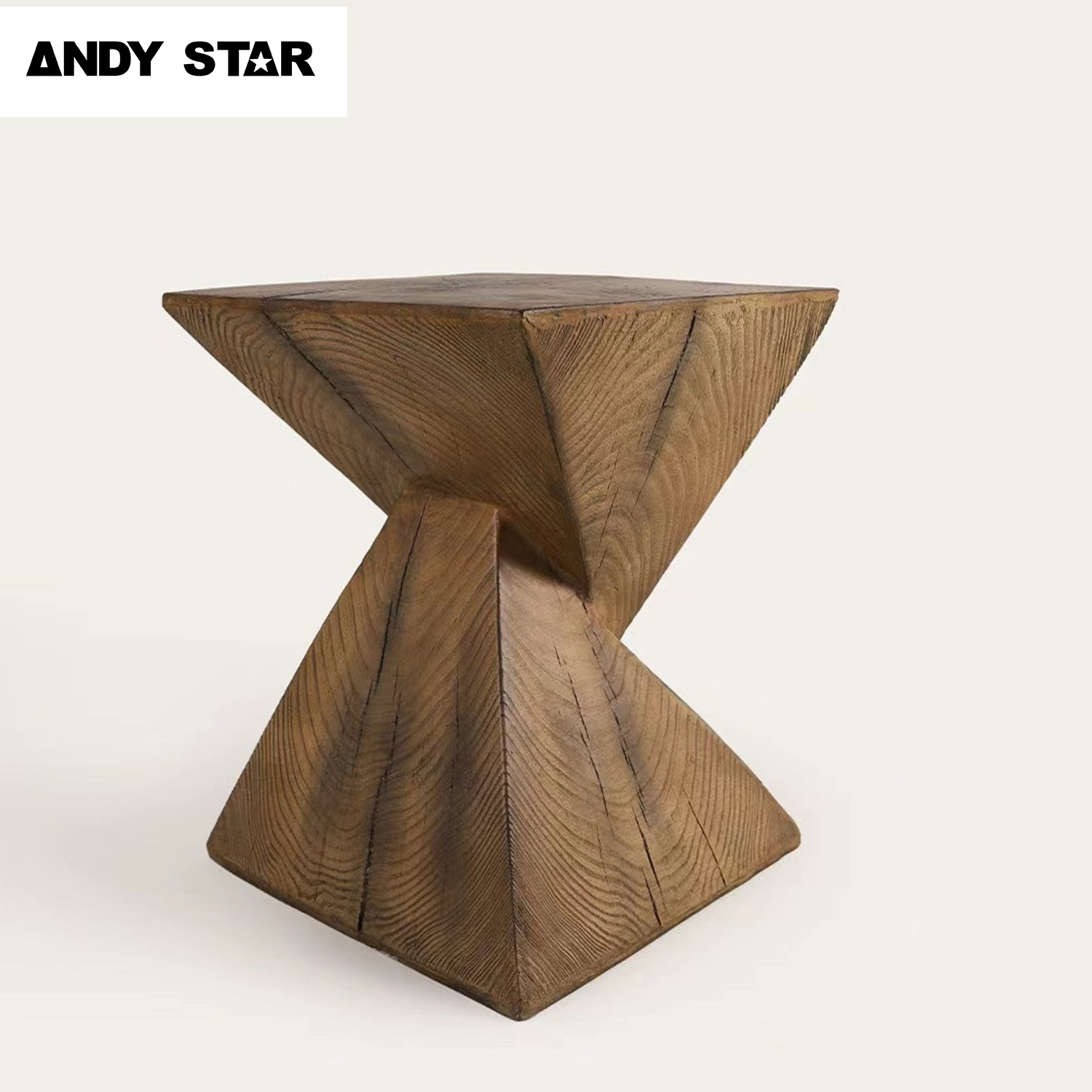 ANDY STAR Concrete Side Tables Stump End Table Stools Interior Decorative Concrete