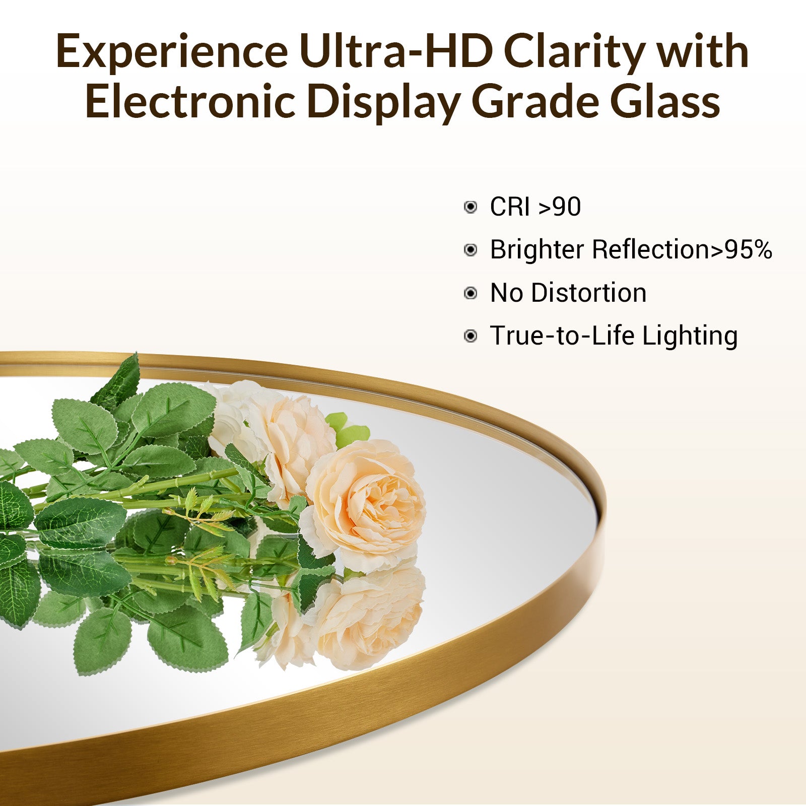 Open Box Like New : Contemporary Pill / Capsule Shaped Bathroom Wall Mirrors | Stainless Steel Framed