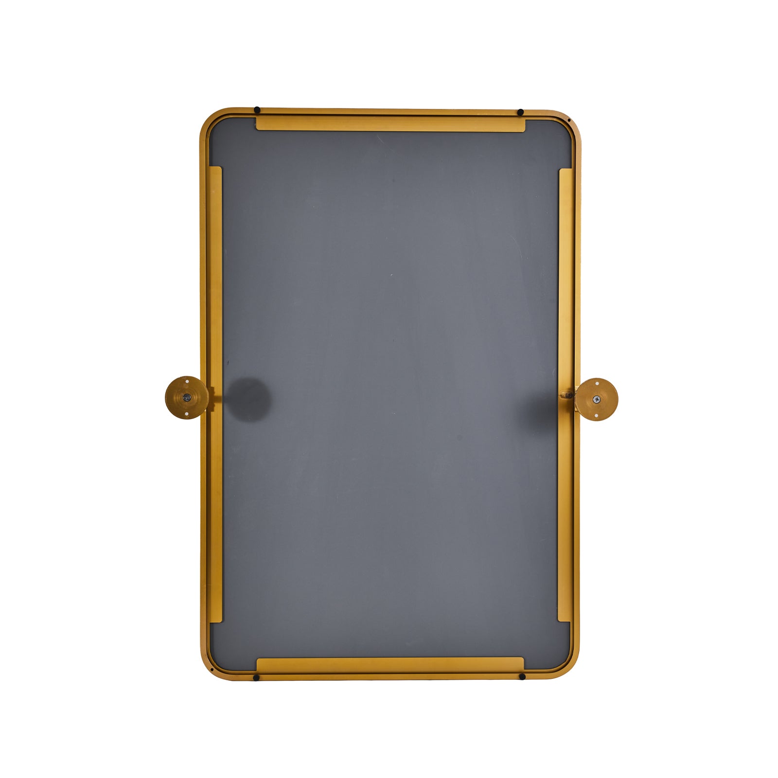 Modern Rectangle Pivot Mirror Adjustable Floating / Tilting Bathroom Mirror