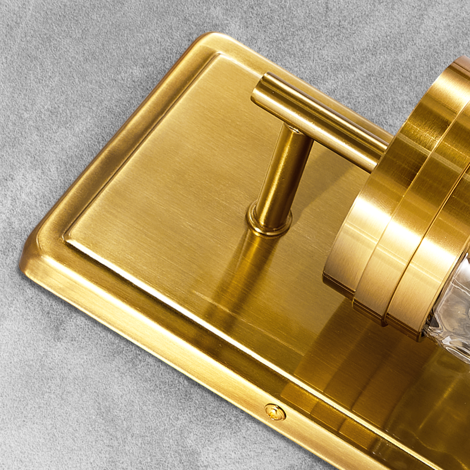 Tube Flow Hammer Glass Shade Bathroom Wall Sconces