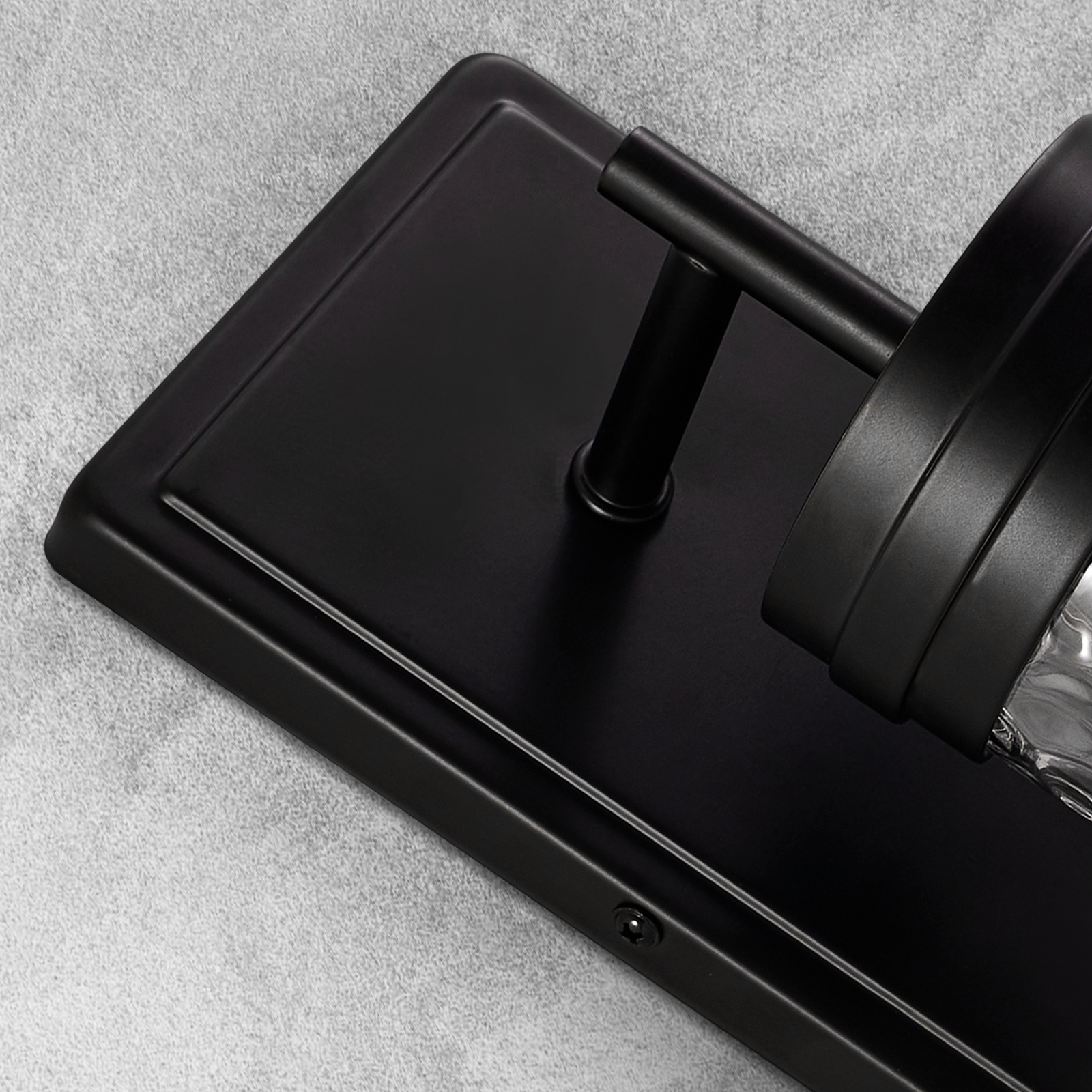 Tube Flow Hammer Glass Shade Bathroom Wall Sconces