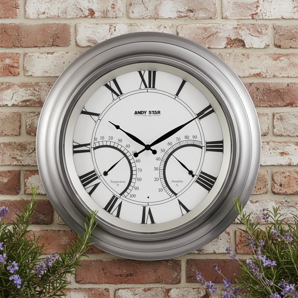 银色挂钟薰衣草场景