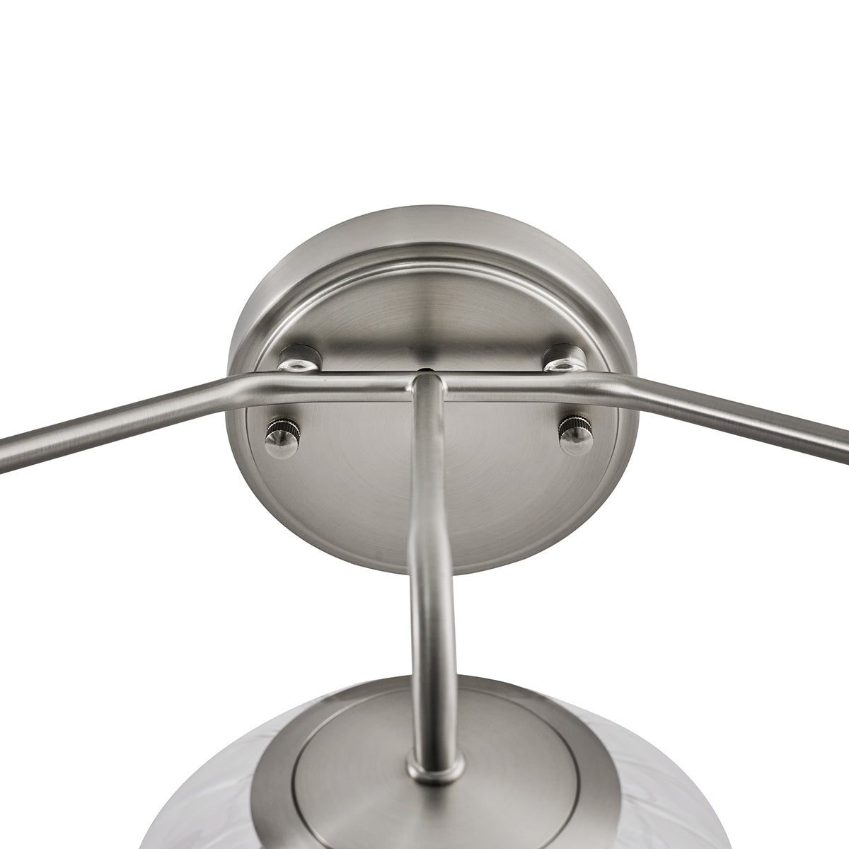 Contemporary Pumpkin Clear Glass Shades Bathroom Wall Sconce