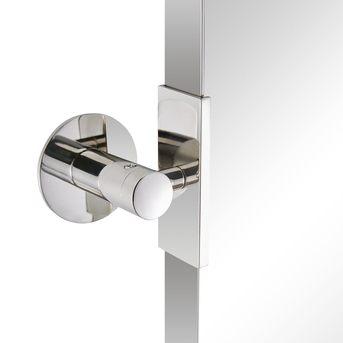 Open Box Like New : Oval Pivot Mirrors Adjustable Tilting Angle for Bathroom | Stainless Steel Framed
