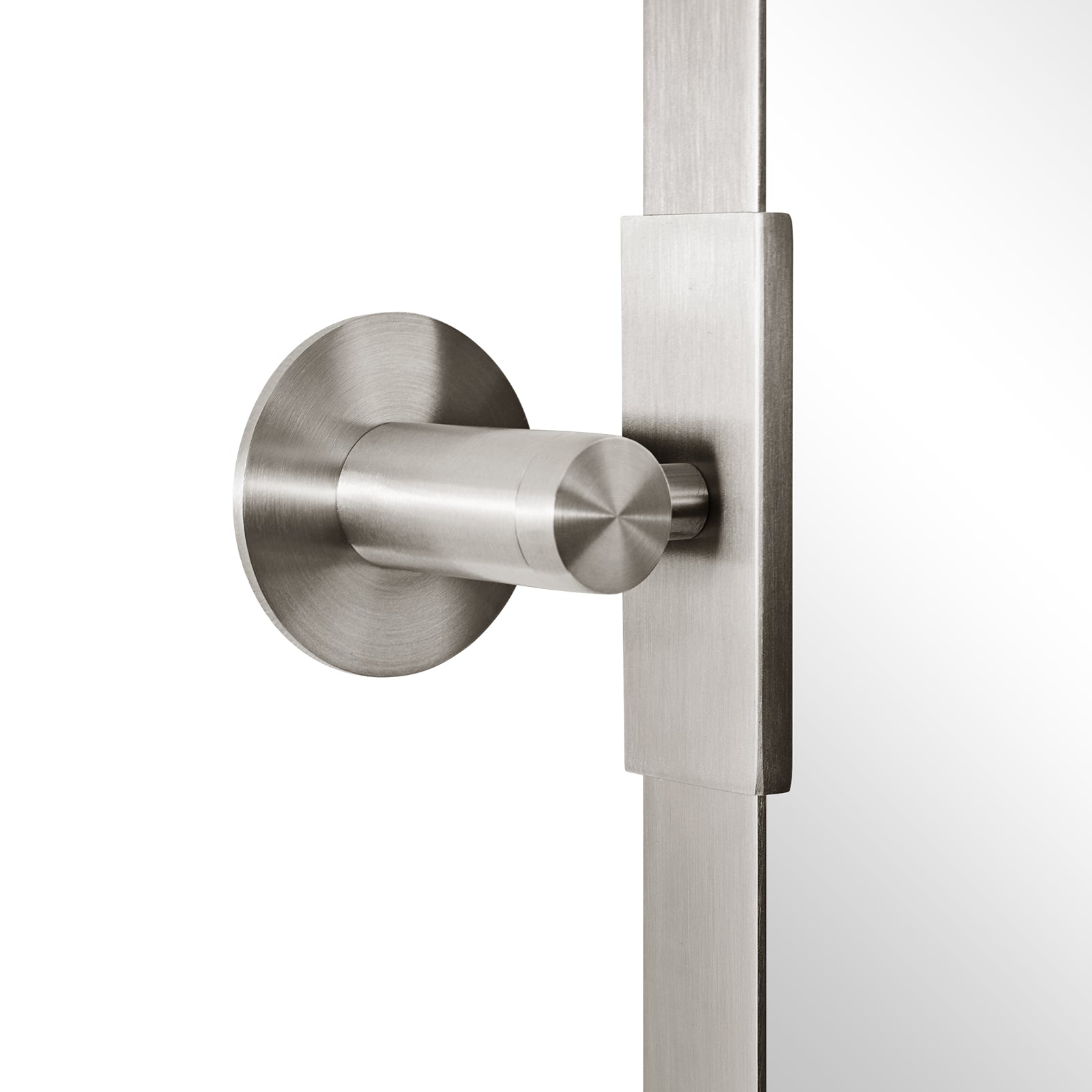 Open Box Like New: Tilting Pivot Rectangular Bathroom Mirrors | Stainless Steel Frame