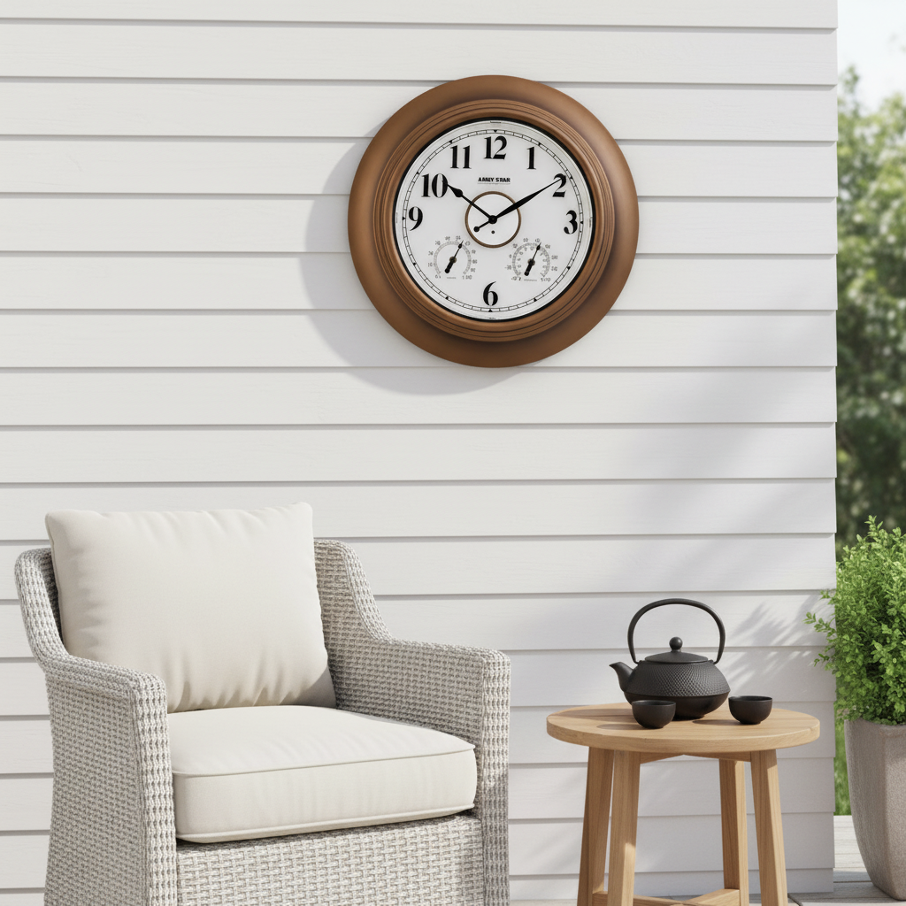 Bronze挂钟patio远景