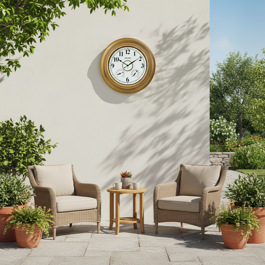 金色挂钟patio远景