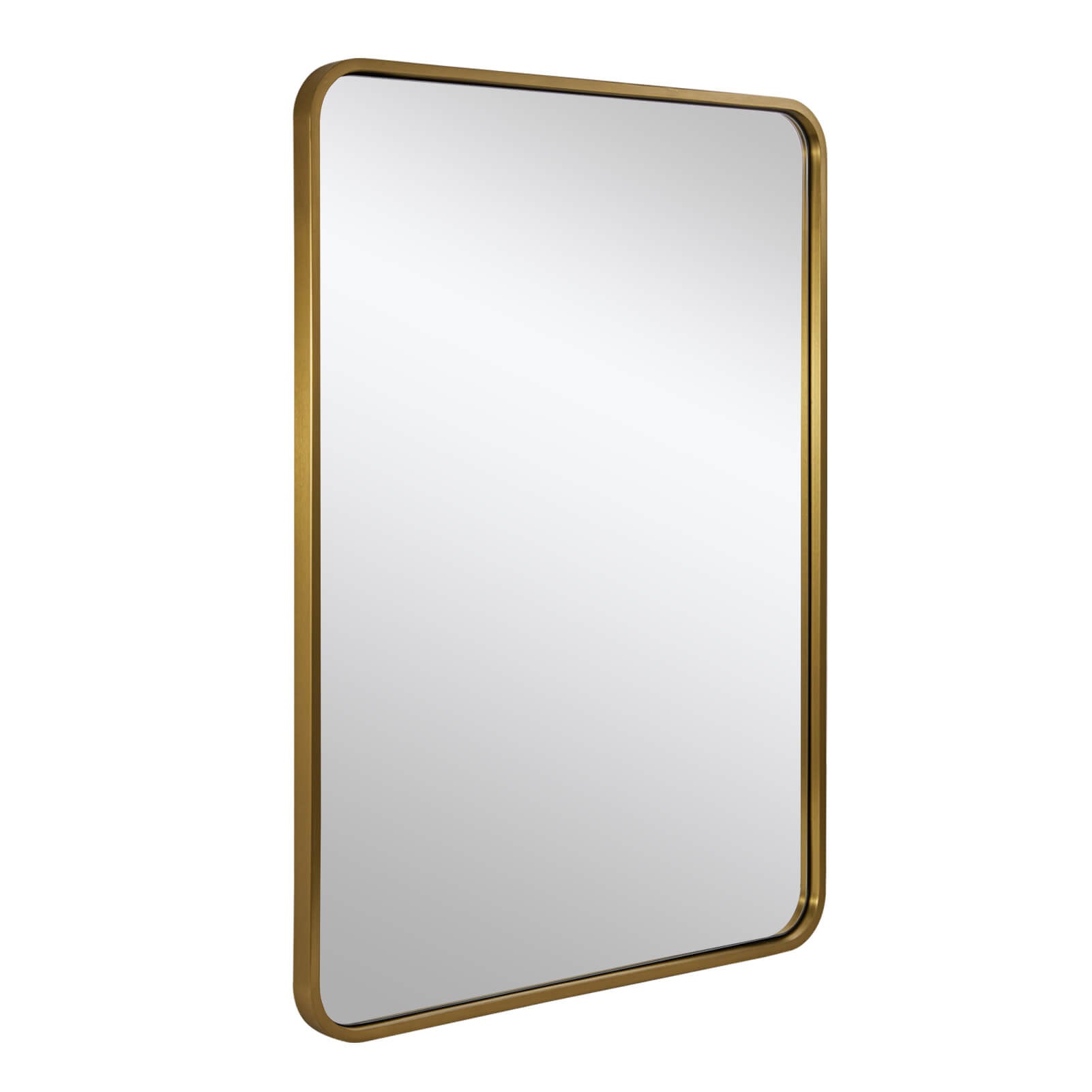 Modern Bold Framed Rectangle Wall Mirrors for Bathroom Wall| Stainless Steel Framed
