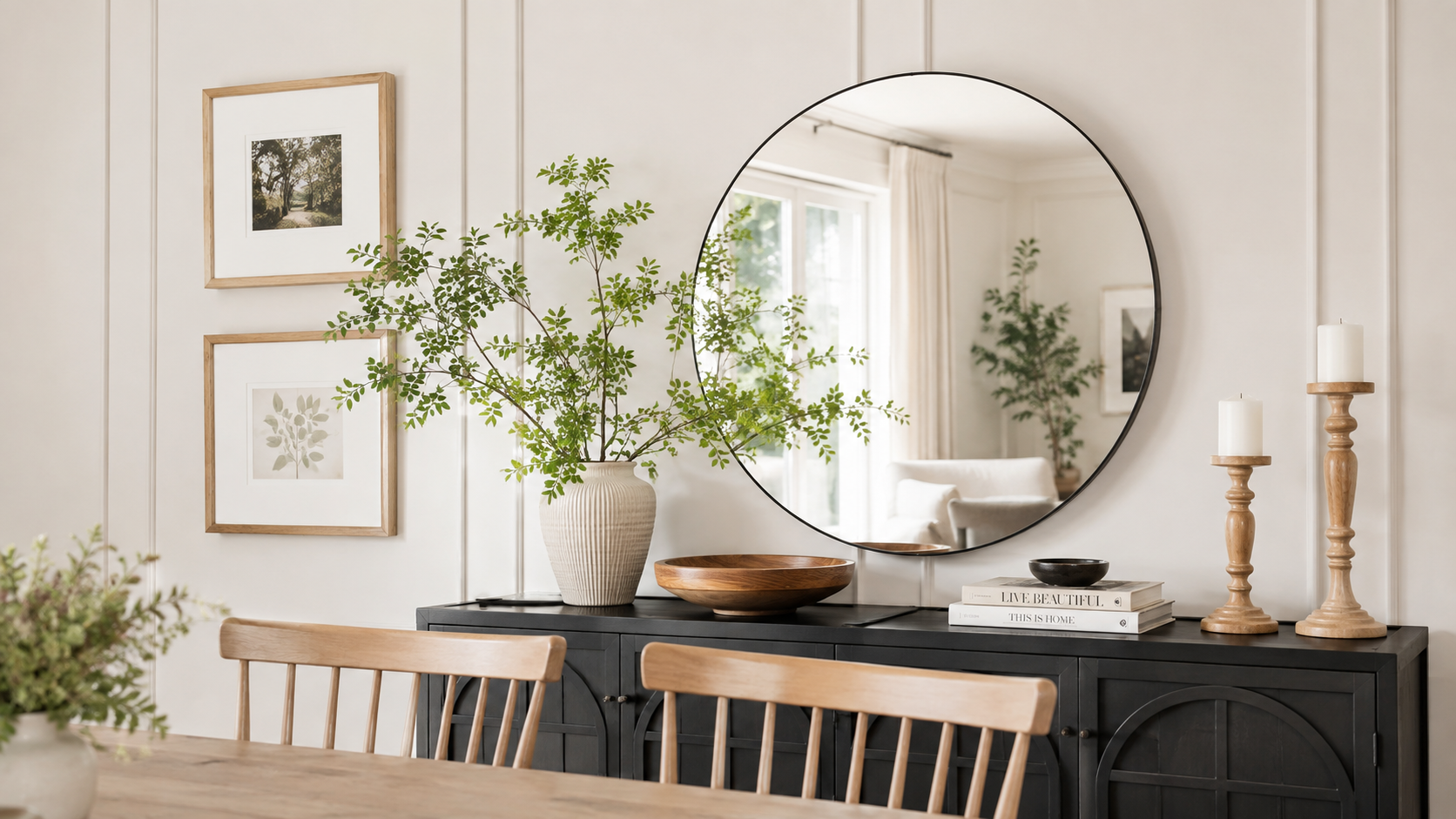 According to Feng Shui Experts, Mirror Placement is Key — Here's What to Know