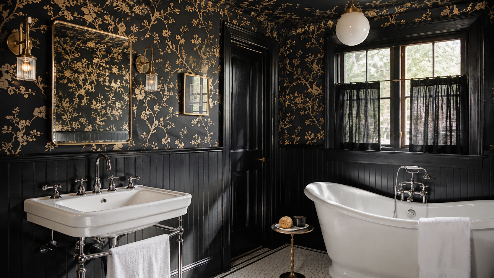 25 Small Chic Bathroom Ideas That Look Luxurious- Little Touches Open Up Bathrooms Short on Space