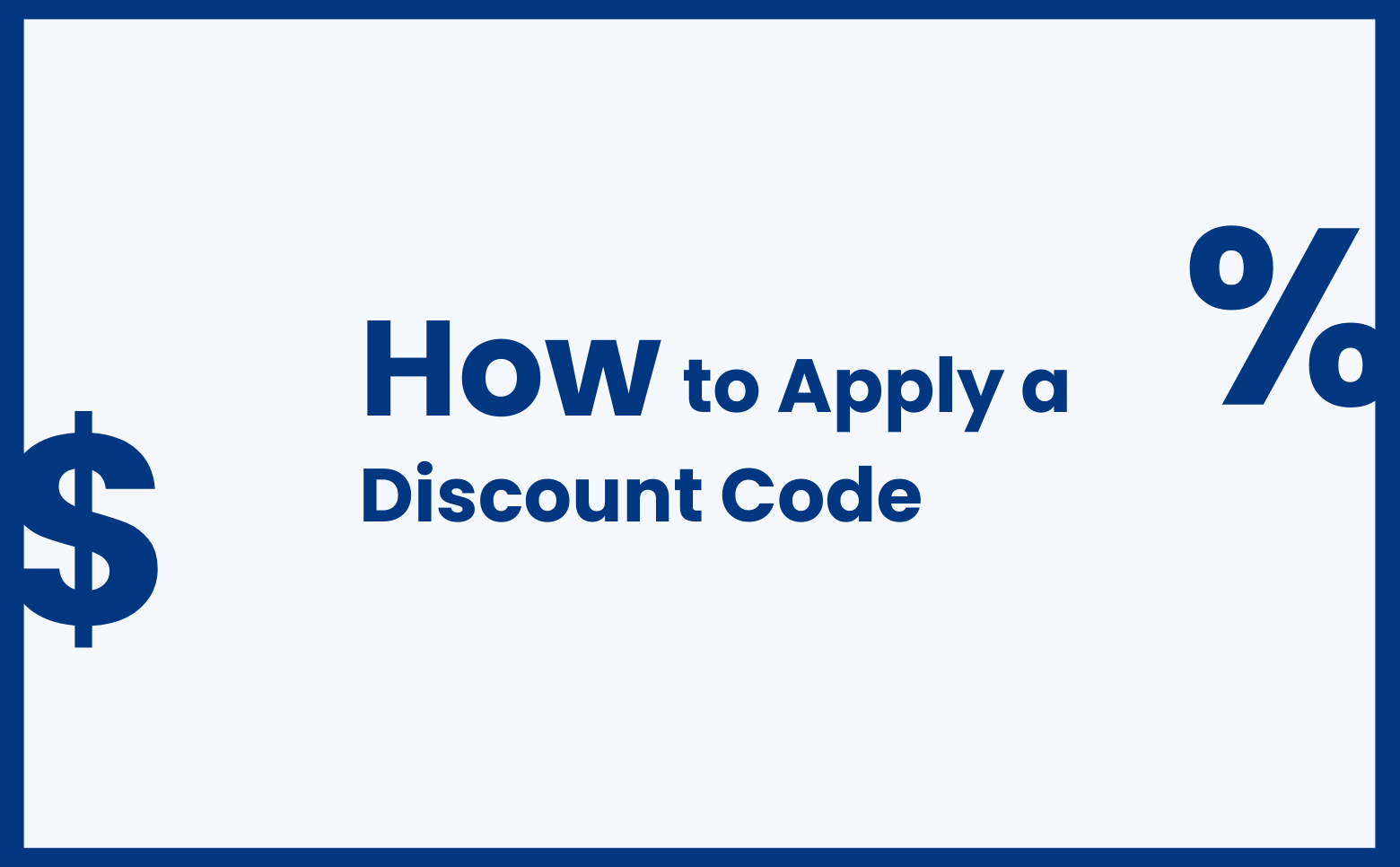 Discount Code Guide