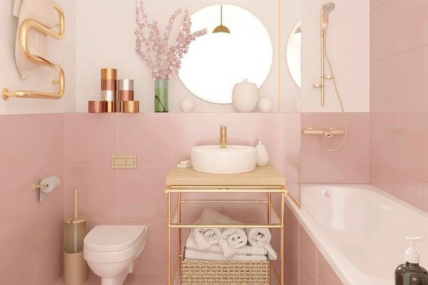 20 Pink Bathrooms That Feel Anything But Dated