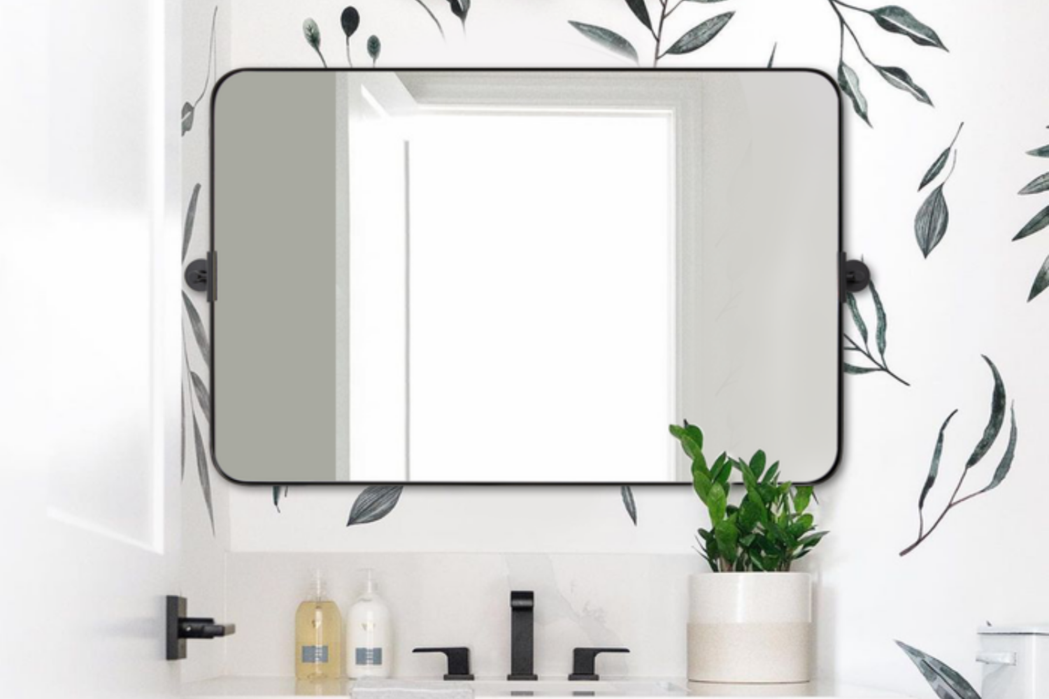 8 On Trend Pivot Mirrors that will Instantly Upgrade Your Bathroom Space
