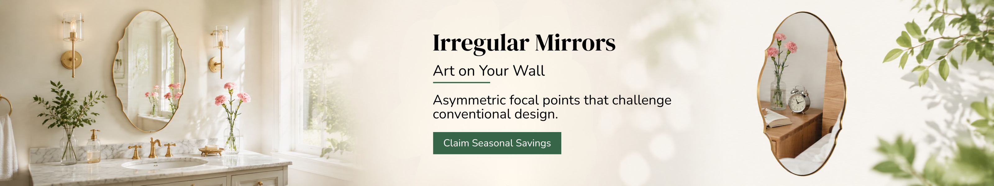 Irregular Shape Mirror