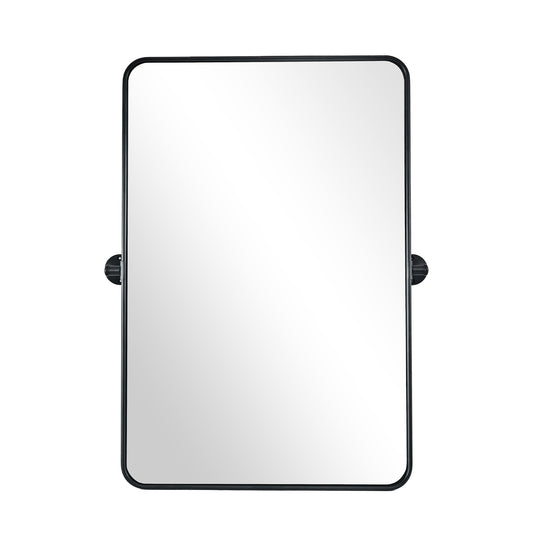 Modern Rectangle Pivot Mirror Adjustable Tilting Bathroom Mirror