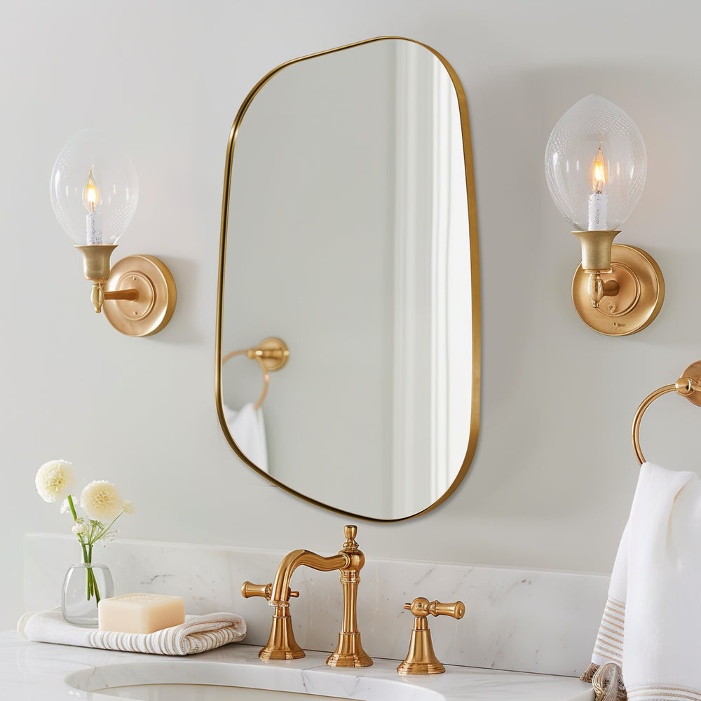 Irregular Shape Mirrors | Unique Wall Mirrors - Moon Mirror