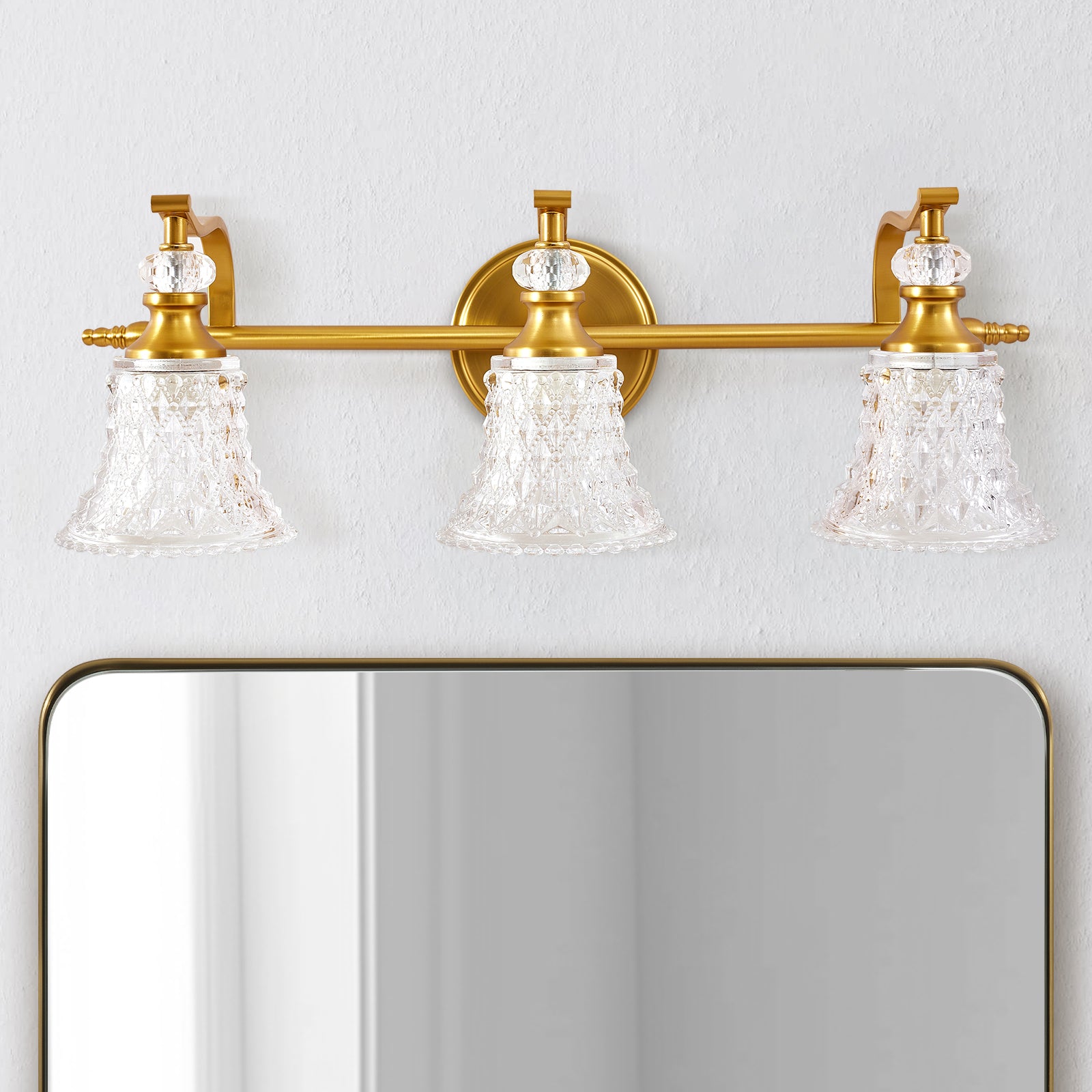 luxury gold bathroom light fixtures