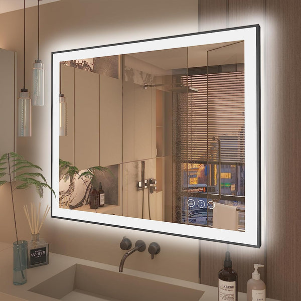 Modern LED Bathroom Mirror Collection - Energy Efficient | Moon Mirror