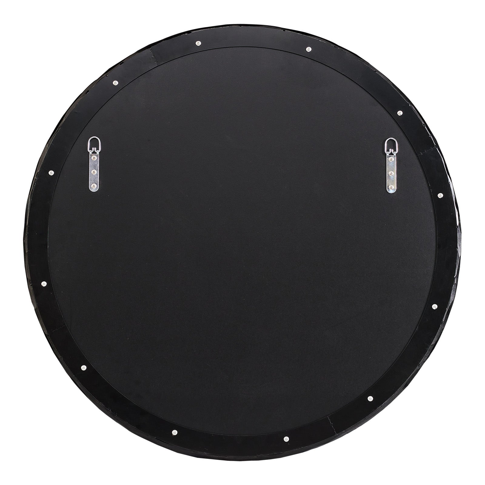 Antique Hand Hammer Forged Iron Mirror Circle Wrought Iron Mirror Round Wall Mirror