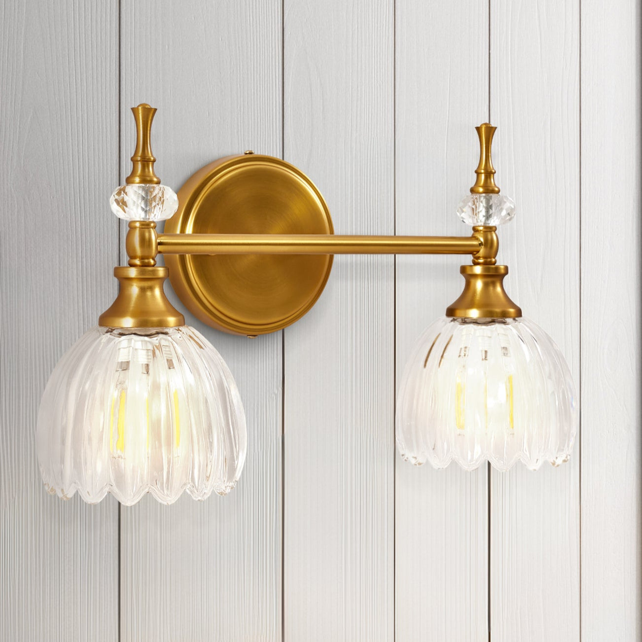 luxury gold wall sconces