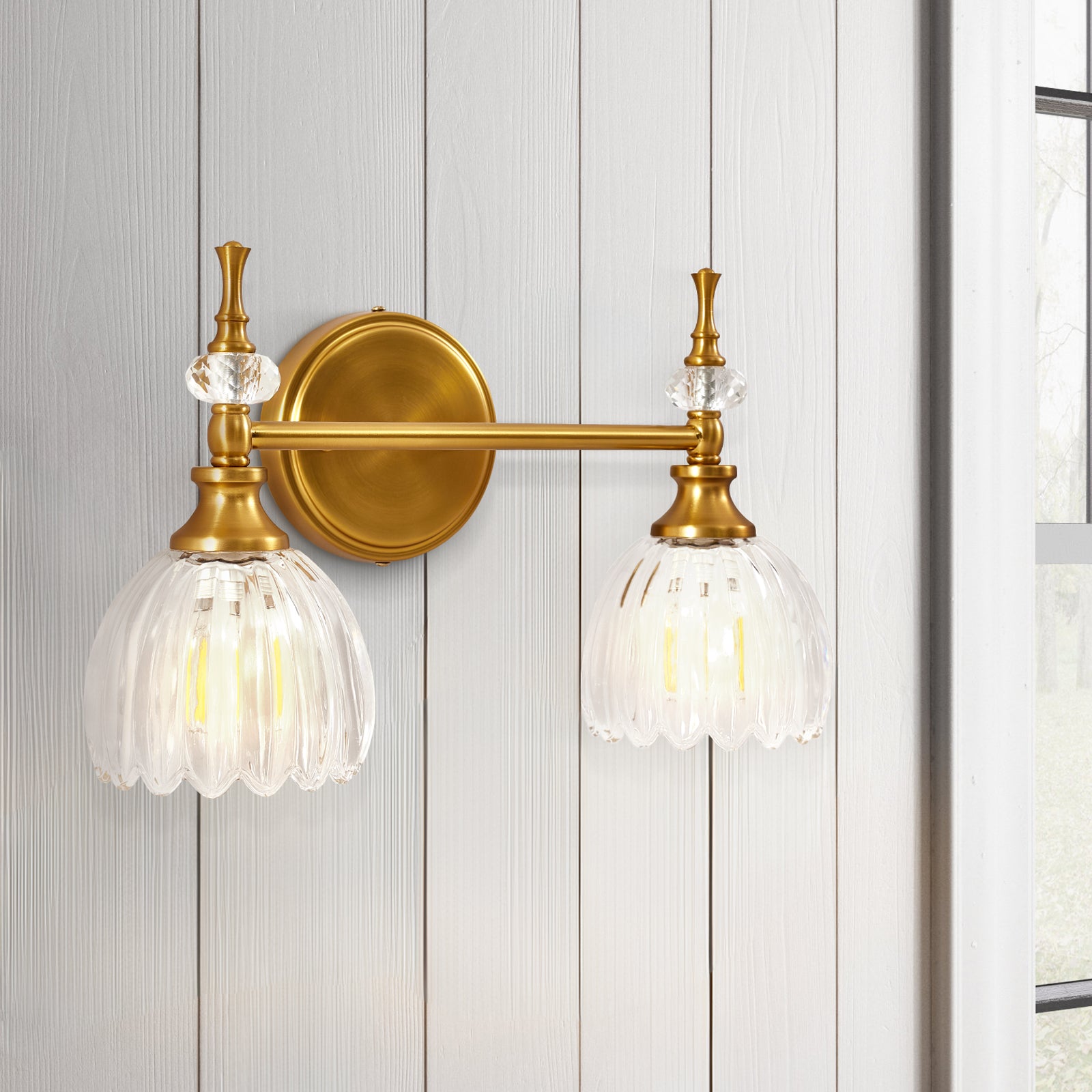 luxury gold wall sconces