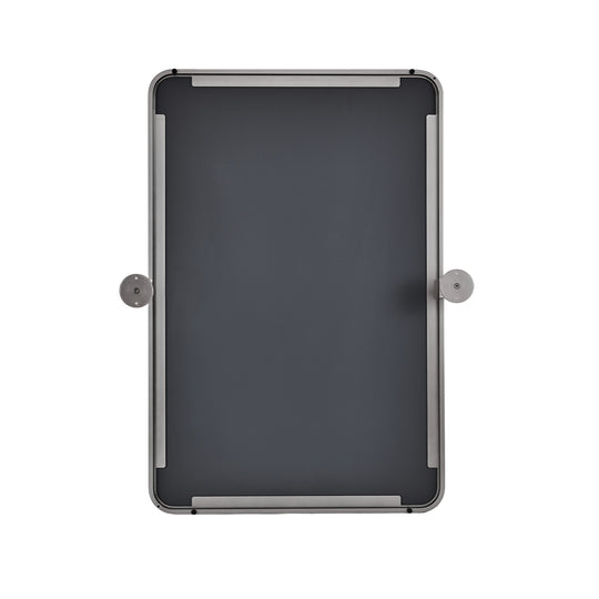 Modern Rectangle Pivot Mirror Adjustable Tilting Bathroom Mirror