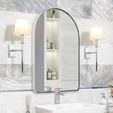 Traditional  Iron Framed Arched Bathroom/ Wall Mirrors