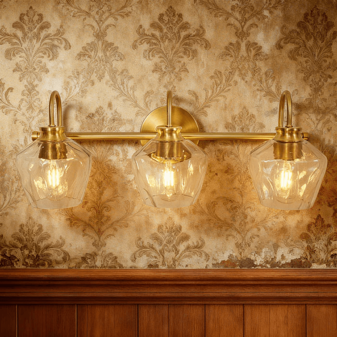 Blog Hammer Glass Shade Gooseneck Bathroom Wall Sconce Moon Mirror 1.png__PID:08cad91c-52b6-423f-9fa2-3c498b9be588
