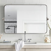 Moon Mirror® Pivot & Titling Rectangle Vanity Mirror for Bathroom with ...