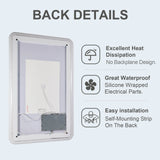 Early Bird Benefit Pack:  Only $1 to Get $30 Coupon for Mirage R11 Beveled Metal Framed Led Vanity Mirrors