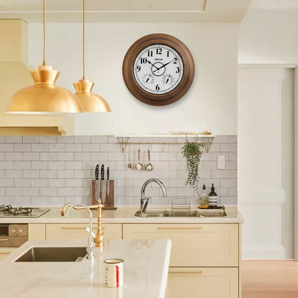 Bronze挂钟厨房远景