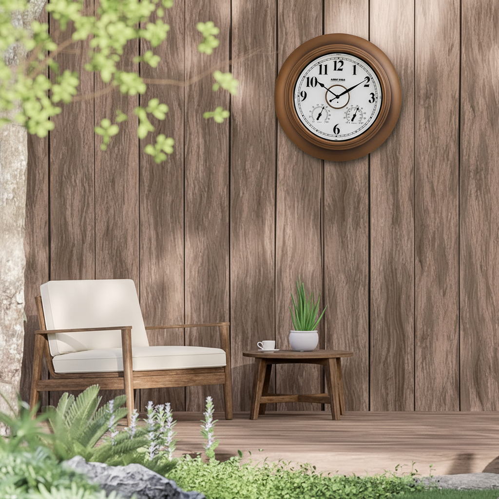 Bronze挂钟木质平台远景修正