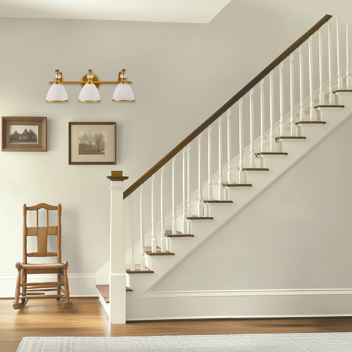 wall sconces for stairway