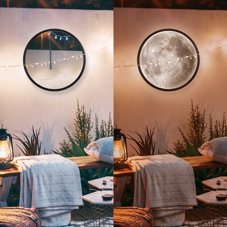 Magic Luminous Moon Mirror Illuminated LED Moon Lamp Big Size Moon Mirror That Turn Into Moon